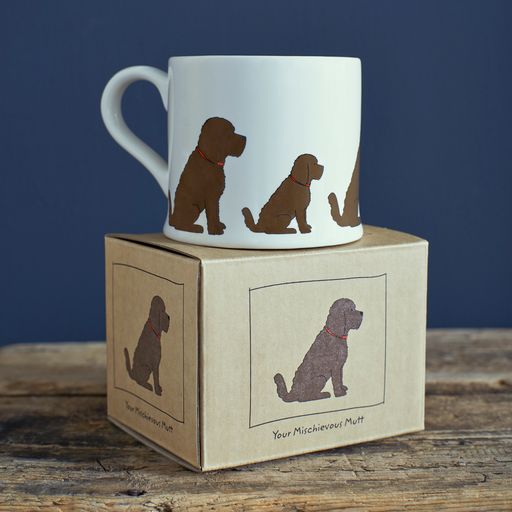 Cockapoo chocolate mug