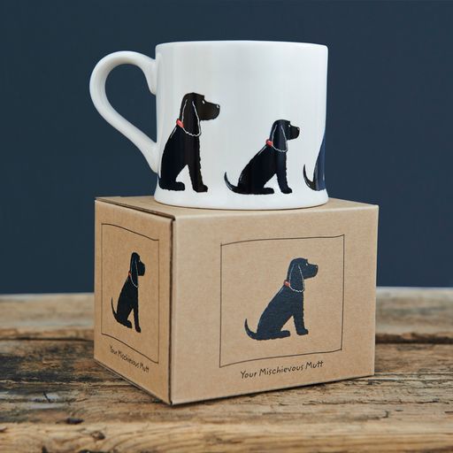 Cocker spaniel black mug