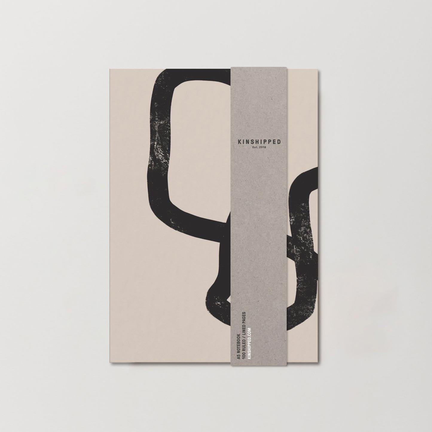 Abstract shapes notebook