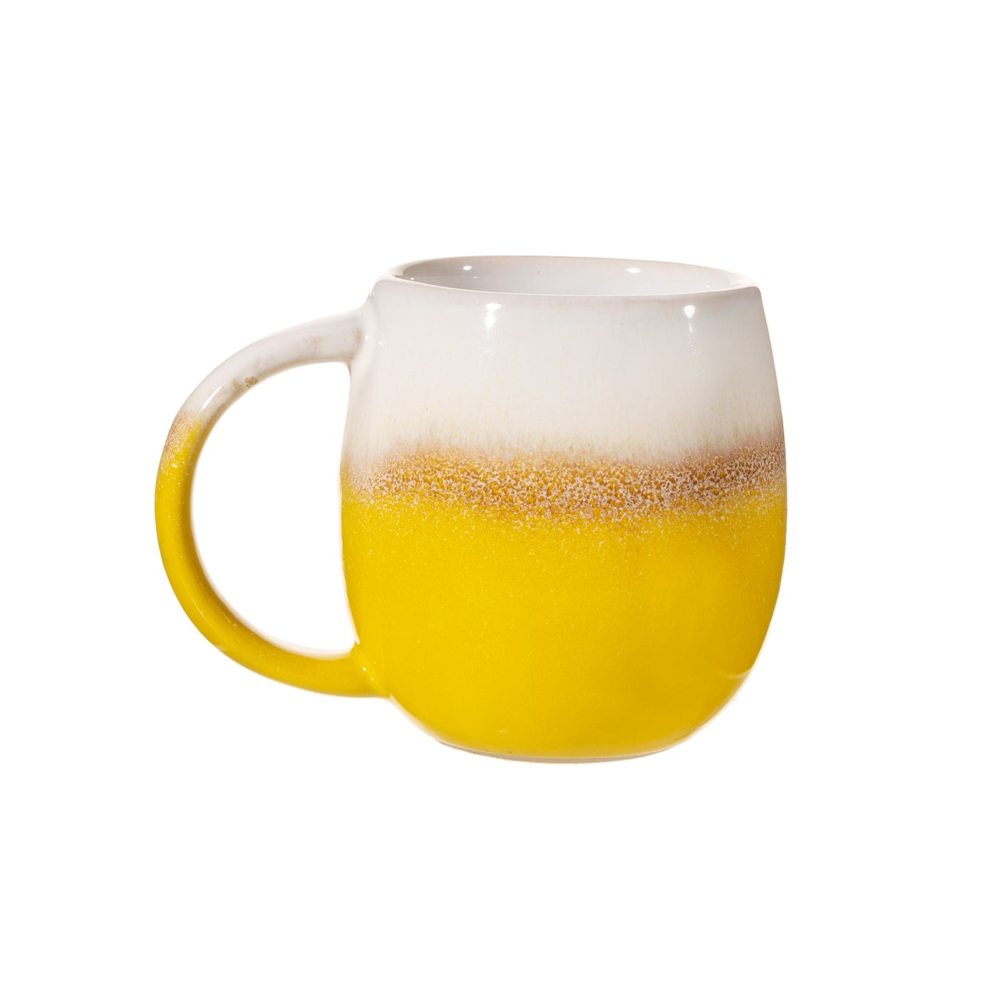 Ombre yellow mug